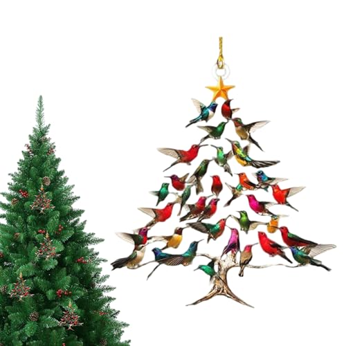Kolibri Christbaumschmuck - Bunte Deko | Stapelbare Vogel | Christbaumschmuck | Bunter Stapel Kolibri Anhänger Zum Aufhängen Weihnachtsbaumschmuck | Weihnachtsschmuck Stapelbarer Vogelbaum Kolibri Christbaumschmuck - Bunte Deko | Stapelbare Vogel | Christbaumschmuck | Bunter Stapel Kolibri Anhänger Zum Aufhängen Weihnachtsbaumschmuck | Weihnachtsschmuck Stapelbarer Vogelbaum