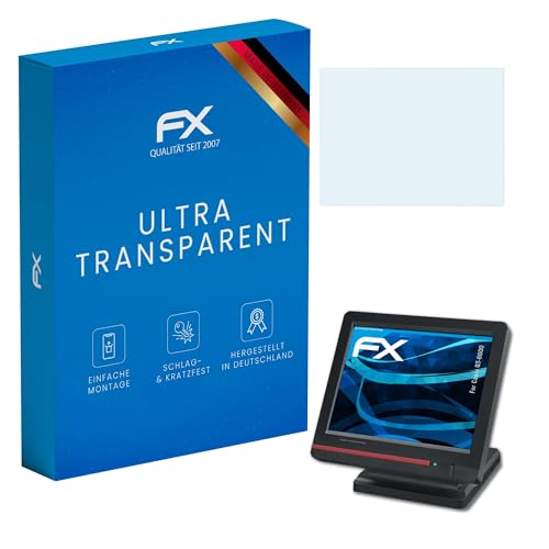 Película protectora Casio QT-6600 ultra transparente FX que evita arañazos en pantalla (2X)