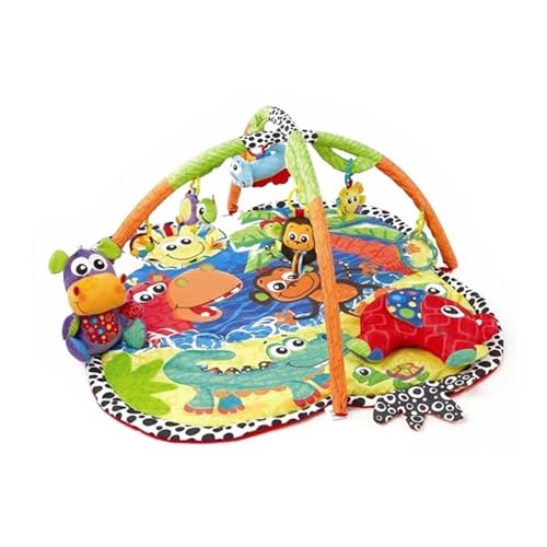 Playgro 0183214 Jungle amis Expérience Couverture de Jeu, multicolore
