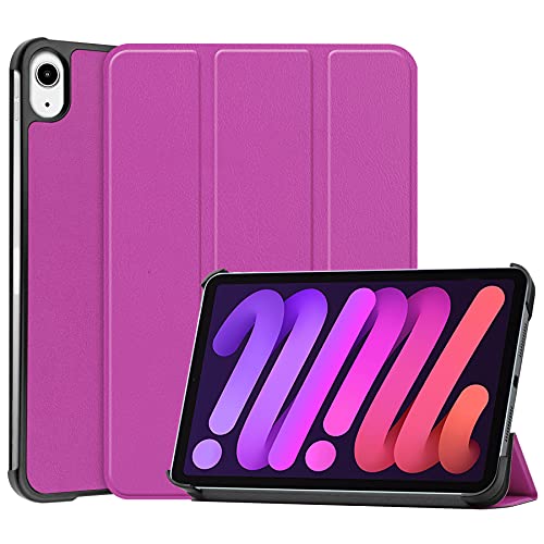 For iPad mini (2024N 7 / 2021N 6 8.3 C`) P[X iPad mini 7 / 6 U[P[X yELMKzy ^ PU U[ X}[g Jo[ ϏՌ h~ NA n[h w P[X O