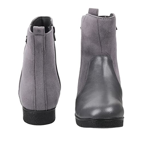 Image of Mochi Women Leather Ankle Boot