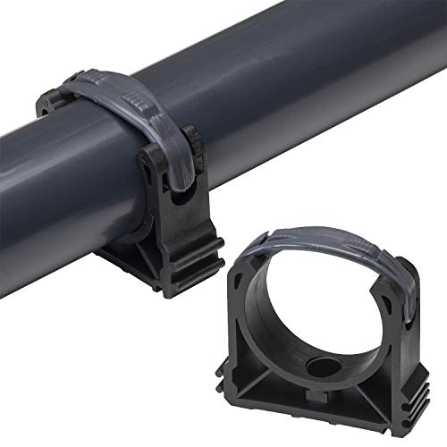 Set di fascette stringitubo in PVC, 50 mm, in