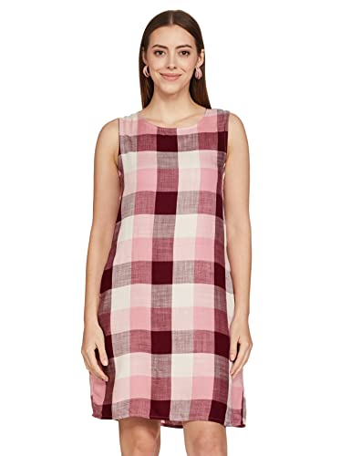 Image of and Women's Rayon Shift Knee-Length Dress