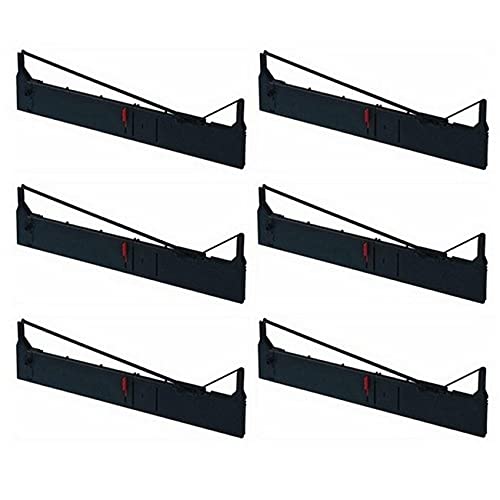 Cintas de impresión compatibles para impresora DFX-5000 (6 unidades) miniatura 2