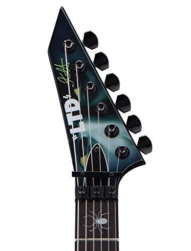 Esp Ltd Kh-Wz Signature Series Kirk Hammett White Zombie Electric Guitar With Case #TOP7