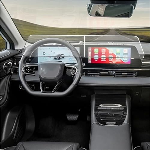 Transparent Screen Protector For OMODA 5 EV 2024 2025 12.3 Inch Car Navigation Dashboard Screen Film Tempered Glass Protector