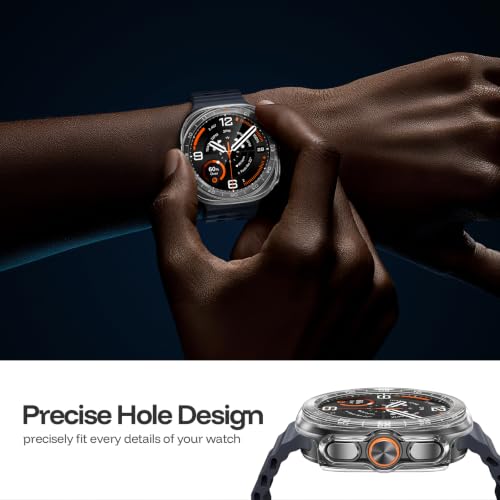 Image of Misxi 2-Pack Case with Screen Protector for 47mm Galaxy Watch Ultra 2