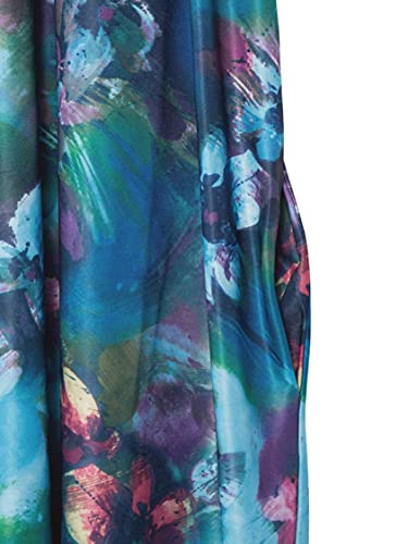 Image of AmeriMark Casual Women's Patio Muumuu House Dress Loose Comfortable Short Sleeve Sun Dress Lounger Gown Sleepwear for Ladies