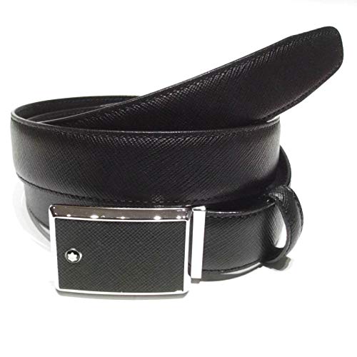 Montblanc Adult's Classic Line Belt, Black, 1204