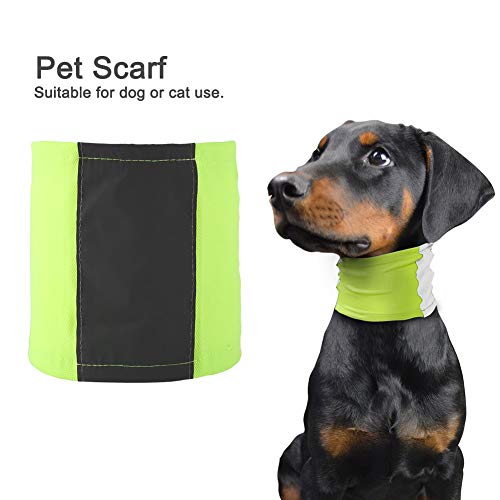 Roupas para animais de estimação Coleira Refletiva para Animais de Estimação Cachecol Fluorescente p