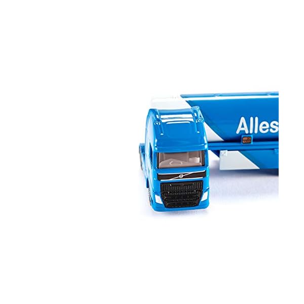 siku 1626, Tanksattelzug, Metall/Kunststoff, 1:87, Blau/Weiß, ARAL-Optik, Spielzeugauto für Kinder, Bereifung aus Gummi – Bild 5