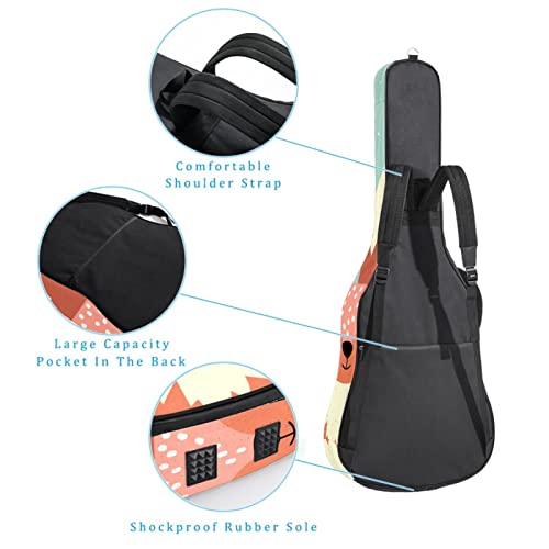 Housse de transport étanche pour guitare avec bandoulière réglable Motif feuilles d’automne, Multicolore 05, 42.9×16.9×4… - Les Beatles, Paul McCartney, John Lennon, RIngo Starr, George Harrison Housse de transport étanche pour guitare avec bandoulière réglable Motif feuilles d'automne, Multicolore 05, 42.9x16.9x4… – Image 4