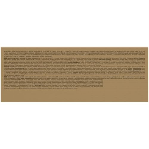 Whiskas Senior 7+ Katzennassfutter Gemischte Auswahl in Gelee, 84 Portionsbeutel, 84x85g (1 Großpackung) – Hochwertiges Katzenfutter nass, für Katzen ab 7 Jahren und älter