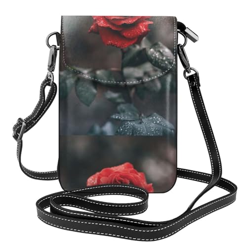 Petit sac bandoulière portefeuille femme en cuir PU pour ranger votre téléphone et vos cartes