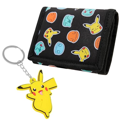 Pokémon Set Cartera y Llavero Pikachu