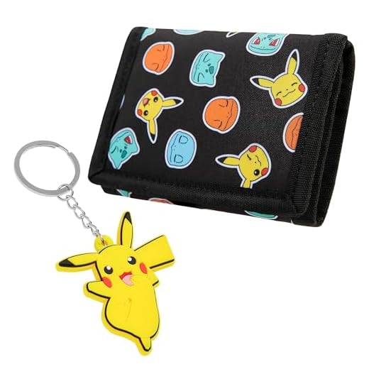 Pokémon Set Cartera y Llavero Pikachu