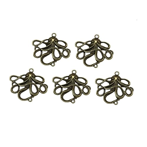 Shineofi 234Q2017UOXGUDZ 30 Pcs Patina Bronzers Bracelet Accessory Keychain Accessories Alloy Pendants Simple And Stylish Pendant Alloy Pendant Charm Diy Pendant Charms Ancient Bronze Set thumb #4