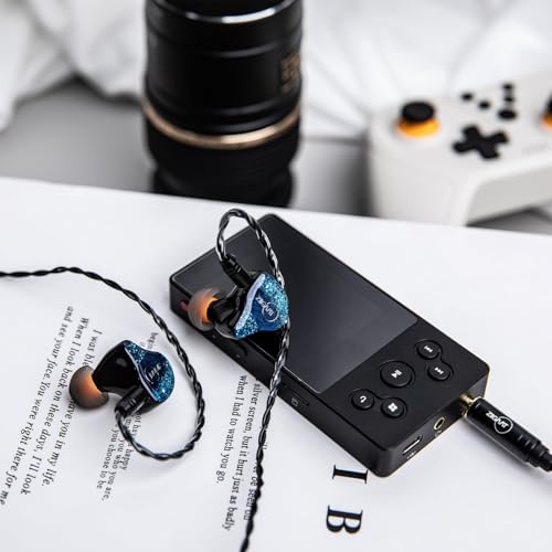 Image of Linsoul ZiiGaat x Fresh Reviews Arete in Ear Monitor, 1DD+4BA Hybrid Earphone IEM, Wired Gaming Earbuds, Studio Monitor Tunning, with Detachable IEM Cable for Musician Audiophile (Blue)