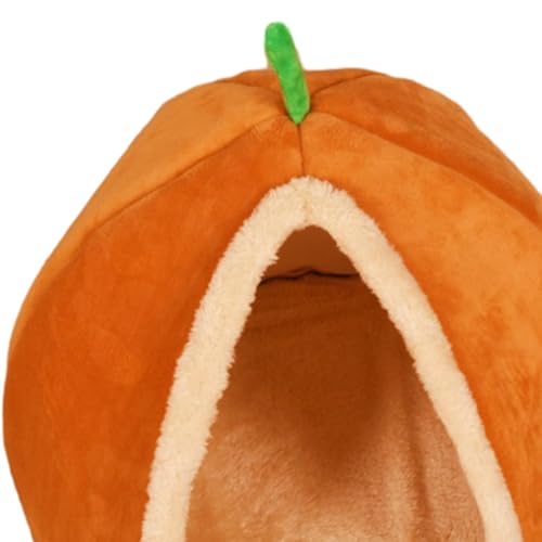 figatia Cat House Kennel Macio Semi Fechado Ninho de Gato para Gatos Pomeranian Poodle