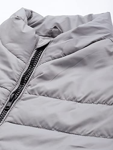 Image of The Indian Garage Co Men Slim Fit Solid Puffer Jackets