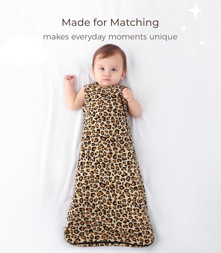 Image of Baby Sleep Sack Soft Wearable Blanket 2-Way Zipper Sleeping Bag for Girls Boys 0-3T, Viscose Made from Bamboo