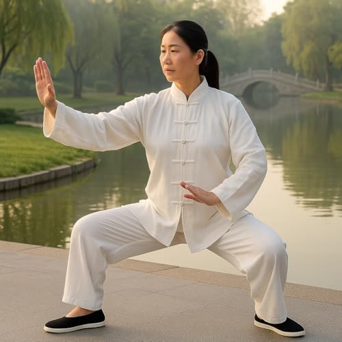 Lazutom Adult Chinese Traditional Old Beijing Canvas Shoes Breathable Round Toe Kung Fu Shoes Slip-On Martial Arts Cotton Sole Shoes3