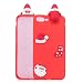 Produktbild Ouneed® Für iPhone 7 Plus / iPhone 8 Plus 5.5 Zoll Hülle 3D TPU Silikon Schutz Handy Hülle Case Tasche Silikon Crystal Case Schutzhülle for iPhone 7 / iPhone 8 Plus 5.5 Zoll (E)