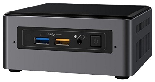 Intel BOXNUC7I5BNH Barebone PC , Noir ( Noir/argent )