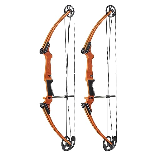 Genesis Archery 2 Pack Original Compound Bow - Adjustable Riser, 15