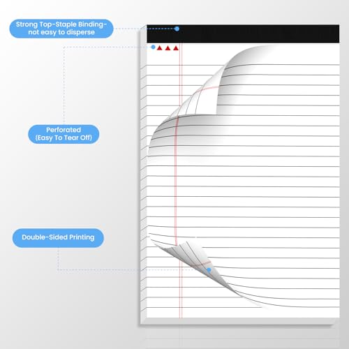 Cuaderno de 5 x 8 blanco sin rayas para evitar distracciones visuales 4