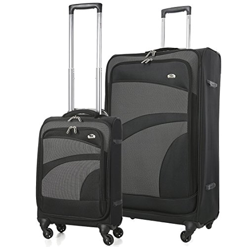 Aerolite trolley valigia ultra leggera con 4