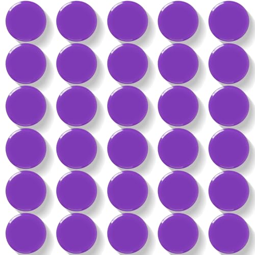 DUJEQM Aimant Puissant - Lot de 30 PCS Aimant Frigo Ronds, Petits Aimants Tableau Magnétique Magnet Frigo, Mini Aimant Tableau Blanc Decoratif Aiment pour...