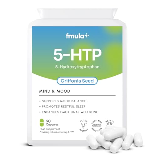 5-HTP Capsules from Griffonia Seed Extract, 90 Vegan Capsules