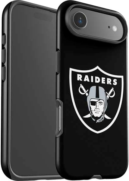 Skinit Impact Phone Case Compatible with iPhone 17 Air - Officially Licensed NFL Las Vegas Raiders Large Logo Design