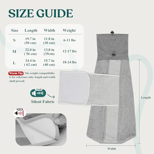 Image of Supet Cat Grooming Wrap for Cutting Nails, Self-Adhesive Calm Cat Swaddle | Bite-Proof Mesh Hood & Thick Waist Strap Anti-Escape Anti-Scratch Bag for Nail Trimming, Medication, Ear Cleaning (Grey M)