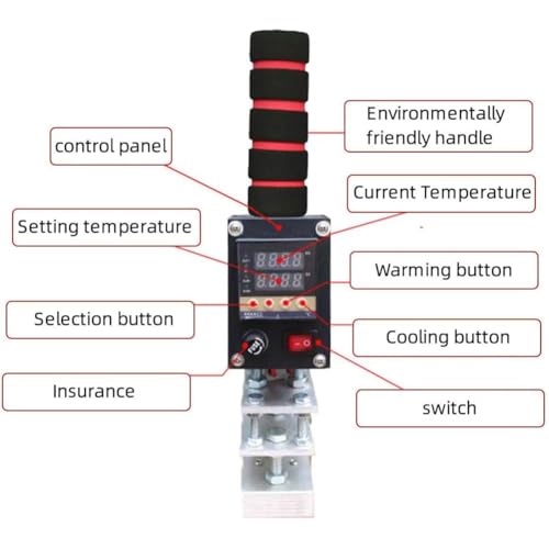 Machine d'estampage à chaud portative et appareil de pliage du cuir