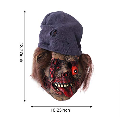 Herefun Maschera da Clown Horror, Maschera da