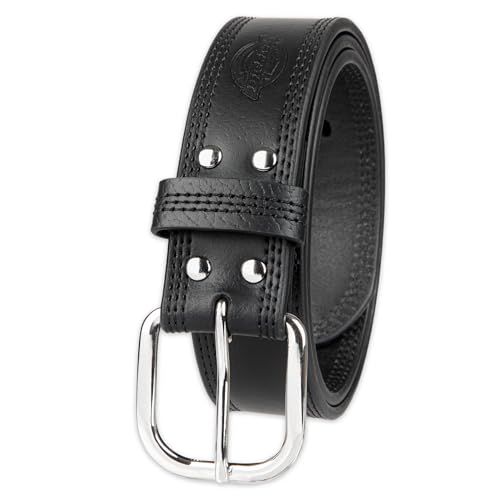 Ceinture homme Dickies en cuir véritable et robuste pour le travail