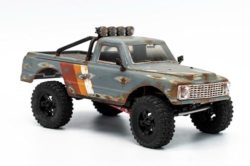 Image of furitek FX118 Fury Wagon Ultimate Upgrade Kit Scale 1 /18 RC Crawler RTR - Remote Control Car, RC Crawlers with High-End Upgrades Ready to Install for Adults (Gray (TT-0022-2))