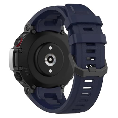 Image of YODI Strap Band Compatible with Amazfit T-Rex 2 Smartwatch Only Soft Silicone | Nylon | Chain | Leather Watch Straps with Installation Adjuster Tool For Amazfit TRex 2