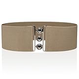 Ajustement confortable : le matériau élastique rend cette large ceinture élastique inestimable agréable à porter. Notre ceinture élastique pour femme est capable de s'étirer suffisamment et d'être assortie à toutes les tenues. Doux au toucher que vous ne sentirez même pas sur votre tour de taille.