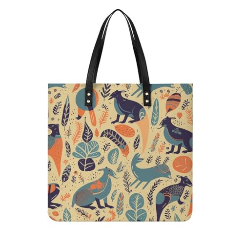 Sac seau femme animaux australiens grand sac hobo tendance