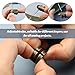 8 Pcs Hand-Working Sewing Thimble, Adjustable Metal Finger Protectors for Sewing, Leather Thimbles for Hand Quilting, Thimbles for Hand Sewing, Sewing Needles, Hand Embroidery Craft