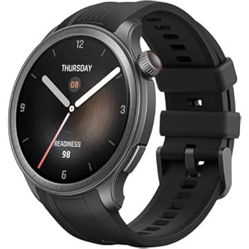 Relógio Inteligente Amazfit Balance 46mm A2287 ZEPP FLOW Composição Corporal, GPS, Step Tracking, Alexa Built-In, Chamada Bluetooth, Duração da Bateria de 14 Dias (Black)