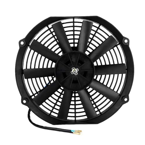 KSTE 12" 12V 80W universal for coche acondicionador de aire del ventilador de refrigeración del motor electrónica Accesorios for el coche