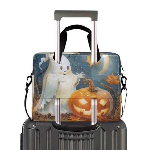Maletín para portátil ALAZA 13-15.6 pulgadas con estampado Halloween miniatura 3
