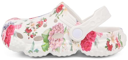 Image of INMINPIN Kids Girls Boys Clogs Garden Shoes Toddler Slides Sandals Children Water Shower Beach Pool Slippers Indoor Outdoor