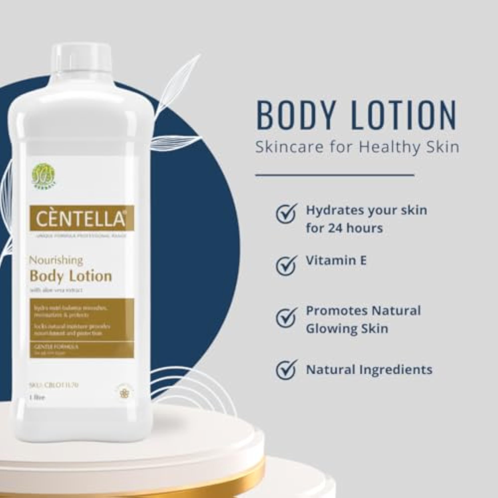 Aqua Soft Body Lotion for Daily Skin Care