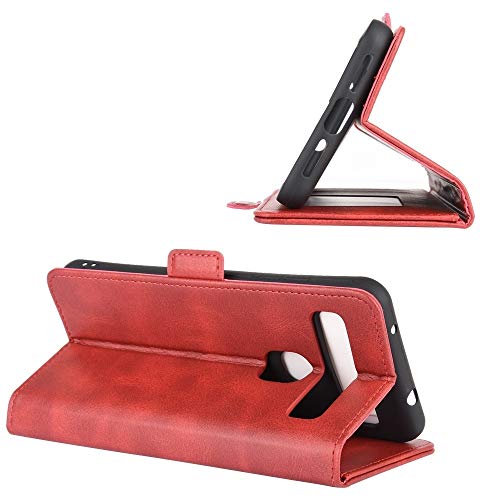 JSLY – Capa de couro de folha horizontal com fivela dupla face Carismática TCL 10L com suporte, comp