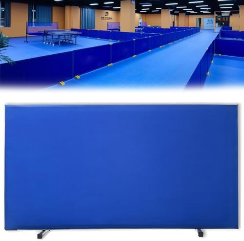Foldable Table Tennis Barriers, 3-Pack Blue Ping Pong Court Dividers with Galvanized Frame for Easy Ball Pickup, Durable and Portable Sports Accessories